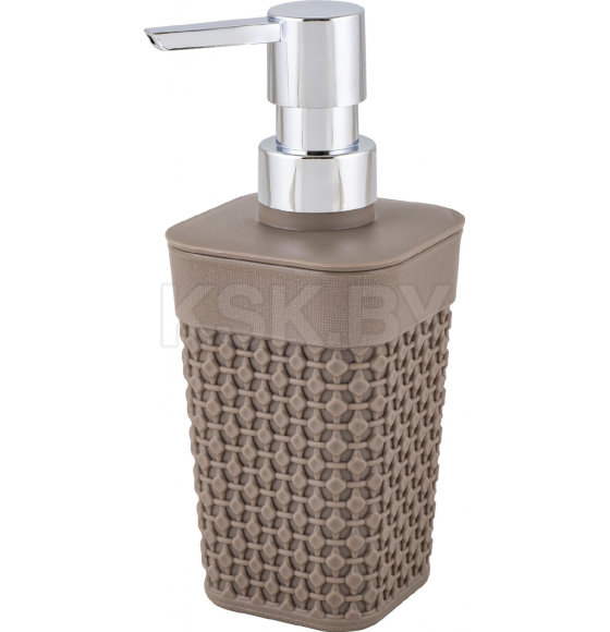 Дозатор для жидкого мыла пластиковый Plast Team OSLO цвет шоколадный мокко PT134510015 (PT134510015) 