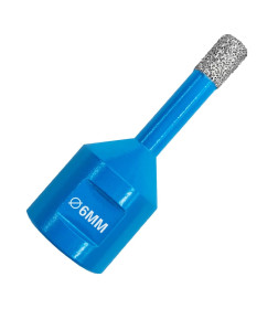 Коронка алмазная по керамограниту для УШМ  6мм, М14, Master GRAFF 271406