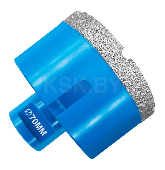 Коронка алмазная по керамограниту для УШМ 70мм, М14, Master GRAFF 271470 (271470) 