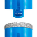 Коронка алмазная по керамограниту для УШМ 70мм, М14, Master GRAFF 271470 (271470) 