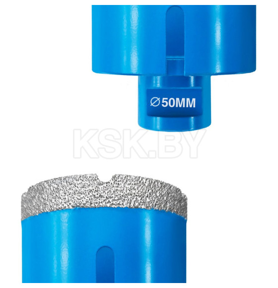 Коронка алмазная по керамограниту для УШМ 50мм, М14, Master GRAFF 271450 (271450) 