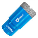 Коронка алмазная по керамограниту для УШМ 32мм, М14, Master GRAFF 271432 (271432) 