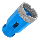 Коронка алмазная по керамограниту для УШМ 35мм, М14, Master GRAFF 271435 (271435) 