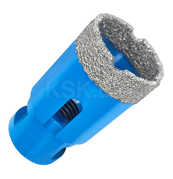 Коронка алмазная по керамограниту для УШМ 35мм, М14, Master GRAFF 271435 (271435) 