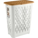 Корзина для белья Keeplex Light  37л цвет белый KL180111624 (KL180111624) 