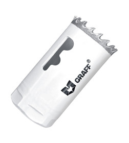 Биметаллическая коронка по металлу 29 мм GRAFF в блистере 108029