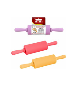 Скалка с пласт руч сил 22 см Н80-94