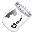 Биметаллическая коронка по металлу 40 мм GRAFF в блистере 108040 (108040) 