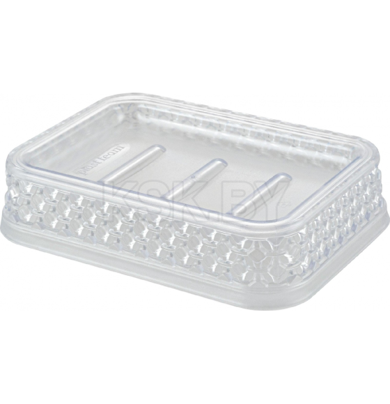 Мыльница пластиковая Plast Team Neo Luxe цвет горный хрусталь PT134610999 (PT134610999) 