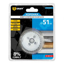 Биметаллическая коронка по металлу 51 мм GRAFF в блистере 108051 (108051) 