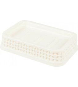 Мыльница пластиковая Plast Team OSLO цвет молочный туман  PT1346МЛ-24