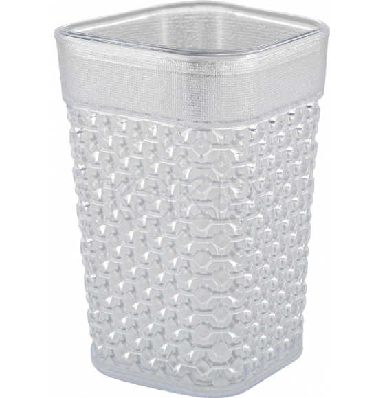 Стакан для зубной щетки и пасты Plast Team Neo Luxe цвет горный хрусталь PT134310999 (PT134310999) 