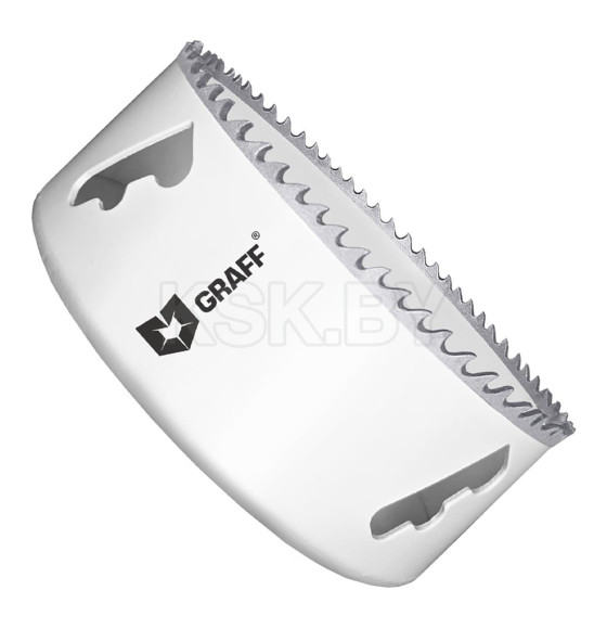 Биметаллическая коронка по металлу127 мм GRAFF в блистере 108127 (108127) 