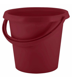 Ведро RocknRoll 10л бордо