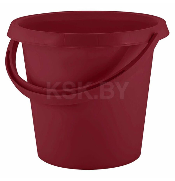 Ведро RocknRoll 10л бордо (SC110310009) 