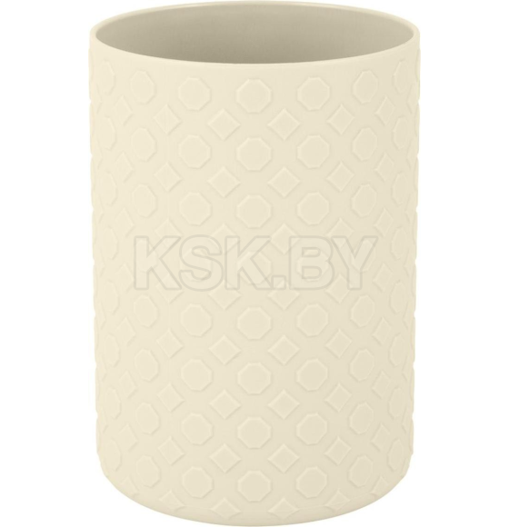 Стакан для зубной щетки и пасты Plast Team STOCKHOLM цвет молочный туман PT502410048 (PT502410048) 