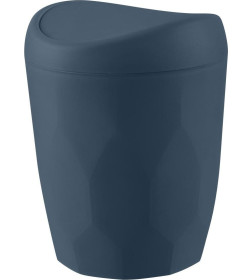 Ведро для мусора с откидной крышкой 1 л.Keeplex Light цвет космический серый KL500310026