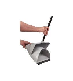 Набор Vogue щетка для пола с совком серебряный