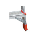 Стремянка алюминиевая 6 ступеней с лотком-органайзером NV311 Новая Высота 3115106 (3115106) 