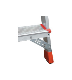 Стремянка алюминиевая 6 ступеней с лотком-органайзером NV311 Новая Высота 3115106