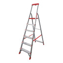 Стремянка алюминиевая 6 ступеней с лотком-органайзером NV311 Новая Высота 3115106 (3115106) 