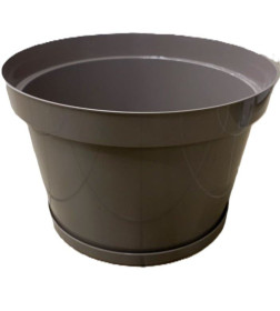 Горшок для цветов "Фикус 20" мокко 20л (d380мм,h-250мм)  