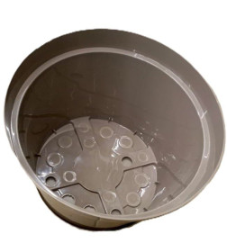 Горшок для цветов "Фикус 20" мокко 20л (d380мм,h-250мм)  