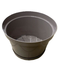 Горшок для цветов "Фикус 20" мокко 20л (d380мм,h-250мм)  