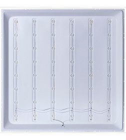 Панель светодиодная встраиваемая ДВО-01-1х40х003 УХЛ4 (6500K 595х595х38 опал) универс монтаж IP54 ETP 358233-54