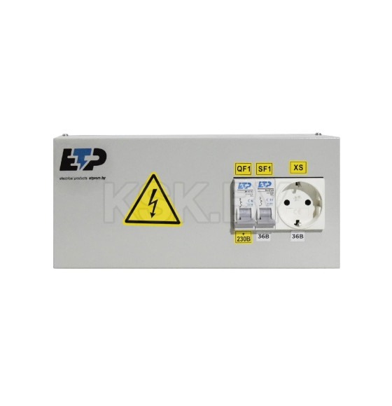 Ящики с понижающим трансформатором ЯТП 0,25кВА 230/36В IP31 (800931) 