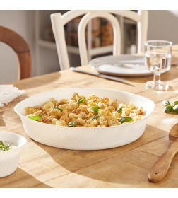 Блюдо круглое "Smart Cuisine Wavy" Luminarc Q8178 (2л)