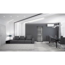 Дверь межкомнатная Амати 18, 800х2000, Экошпон, Дуб шале-графит, мателюкс матовое