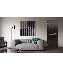 Дверь межкомнатная Амати 18, 700х2000, Экошпон,  Венге, мателюкс матовое