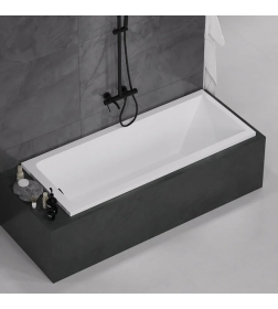 Ванна акриловая Alba Spa Gamma прямоугольная 180x70 ВПР0380000100