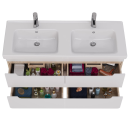 Тумба подвесная Lemark под умывальник Olivia, дуб кантри LM08OL125T (LM08OL125T) 