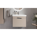 Тумба подвесная Velvex Krona 600-0-1 (Como) серый камень (361 серый камень) 