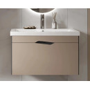 Тумба подвесная Velvex Krona 800-0-1 (Como) серый камень (384 серый камень) 