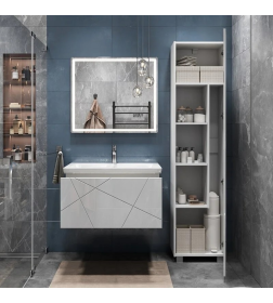 Тумба подвесная Vigo Geometry 800-0-1 под умывальник Como