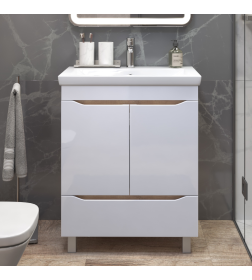 Тумба напольная Vigo Grani 800-2-1 дуб золотой под умывальник Como