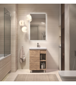 Тумба напольная Vigo Milos 600-1-0 под умывальник Como дуб золотой