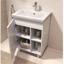 Тумба напольная Vigo Milos 600-1-0 под умывальник Como белый (316 белый) 