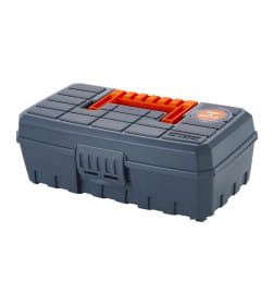 Бокс для хранения BLOCKER Techniker 9" серо-свинцовый/оранжевый