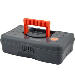 Органайзер BLOCKER HOBBY BOX 12" серо-свинцовый/оранжевый
