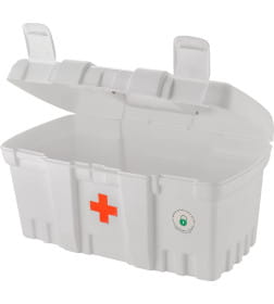 Контейнер-аптечка Keeplex Family doctor большой 38х21х19,5см белый
