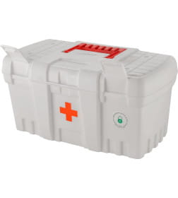 Контейнер-аптечка Keeplex Family doctor большой 38х21х19,5см белый