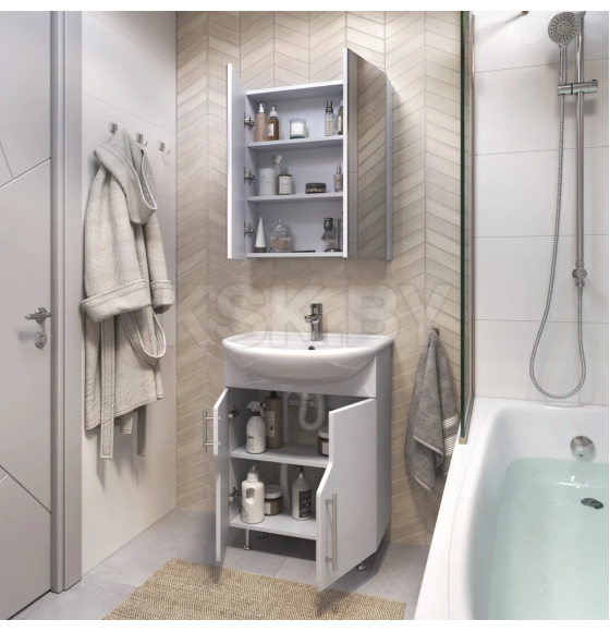 Тумба напольная Vigo Turin 600-2-0 под умывальник Уют разобр. (226) 