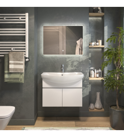 Тумба подвесная Vigo Wing 700-2-0 белый под умывальник Балтика tp.WIN.BAL.70.2D