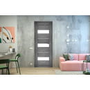 Дверь межкомнатная Амати 12, 700х2000, Экошпон, Дуб шале-графит, мателюкс матовое