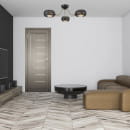 Дверь межкомнатная Амати 07, 900х2000, Экошпон, Дымчатый дуб, мателюкс матовое