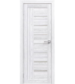 Дверное полотно Амати 07, 700х2000, Экошпон,Сканди классик,стекло матовое